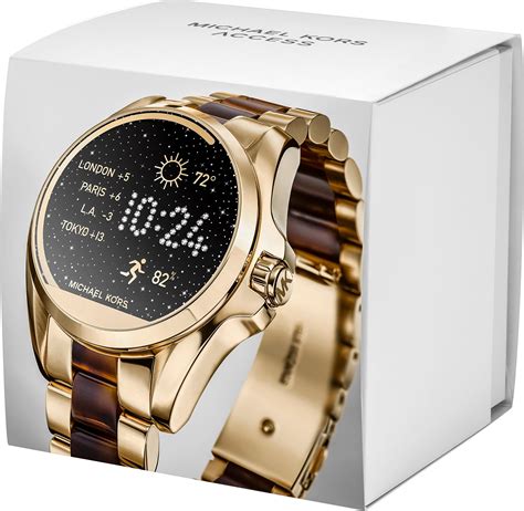 michael kors access bradshaw smartwatch 44.5 mm stainless steel gold|Michael Kors Access Bradshaw review: An Android Wear .